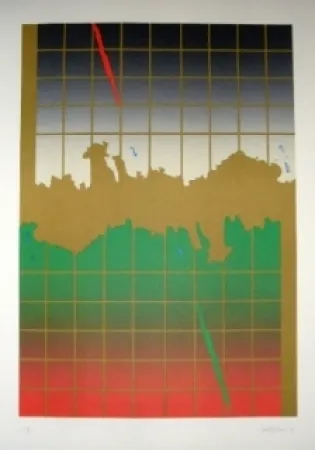 Lithografie Lopez Osornio - La otra geometria 8