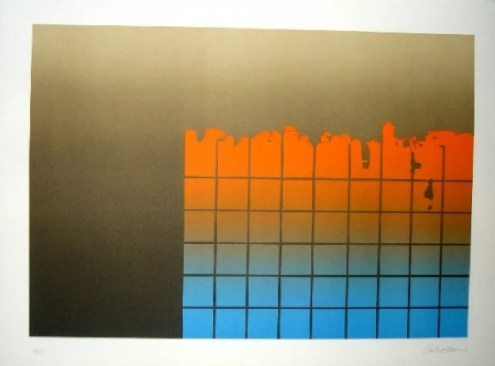 Lithografie Lopez Osornio - La otra geometria 9