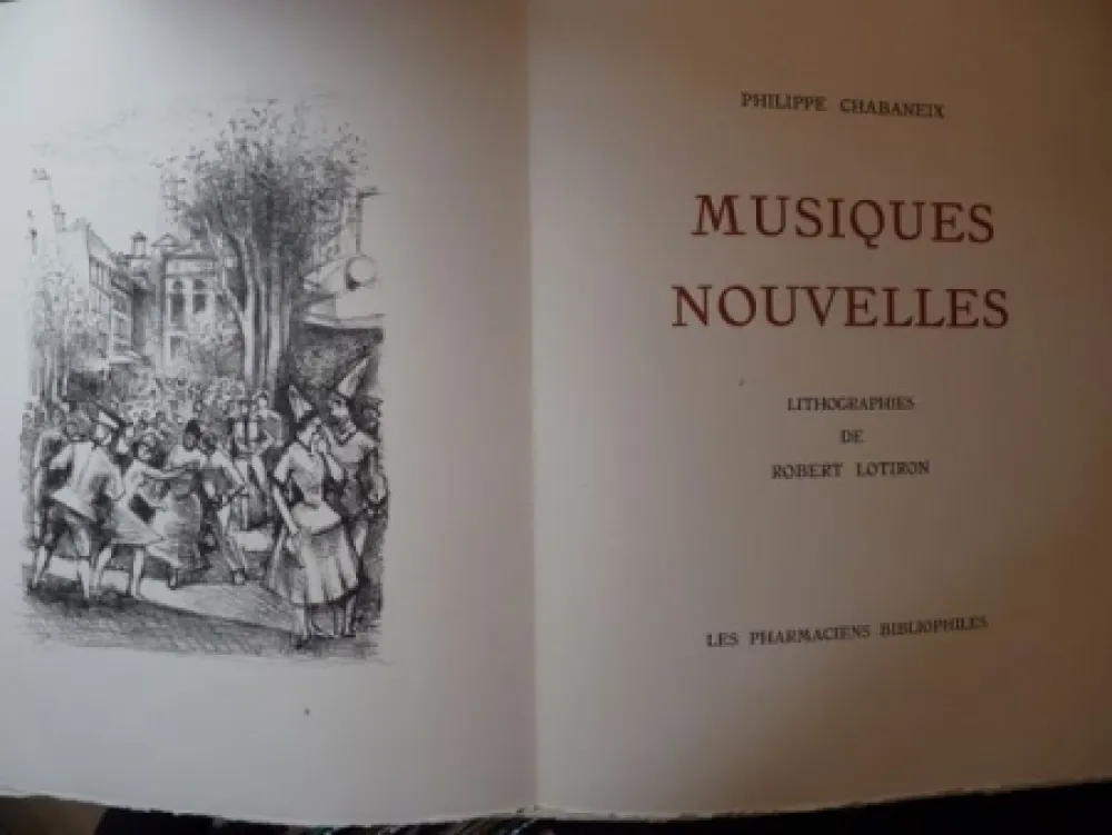 Geïllustreerd Boek Lotiron - Musiques nouvelles