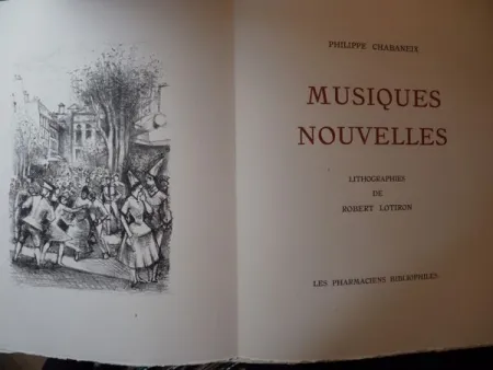 Geïllustreerd Boek Lotiron - Musiques nouvelles
