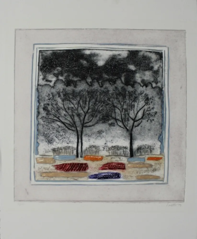 Ets En Aquatint Louttre - Arbre mon frère