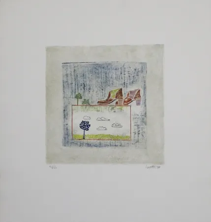 Ets En Aquatint Louttre - Pour aller loin, il faut...  / To Go Far, You Must...