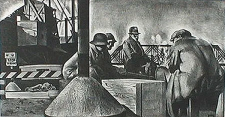 Lithografie Lozowick - Dead End