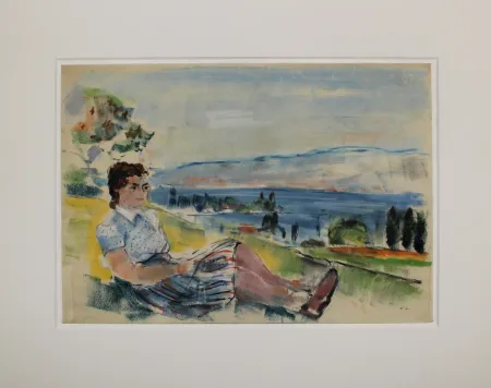 Geen Techniek Ludwig - Sitzende vor See