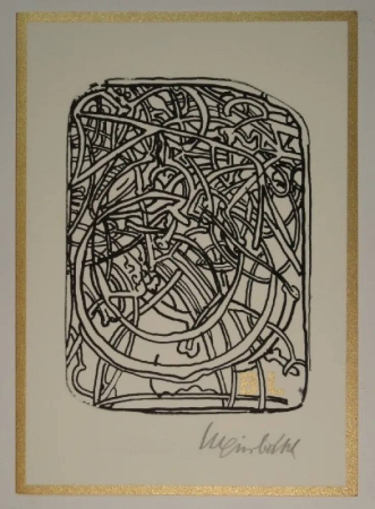 Lithografie Luginbühl - Untitled