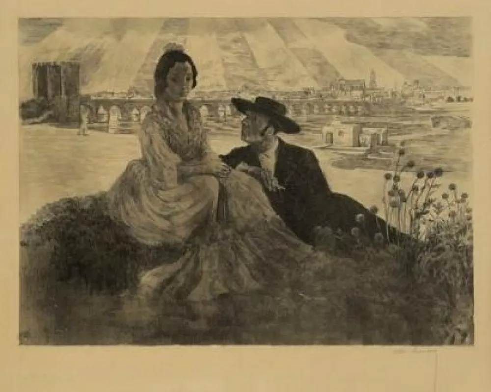 Lithografie Lunois - Les 