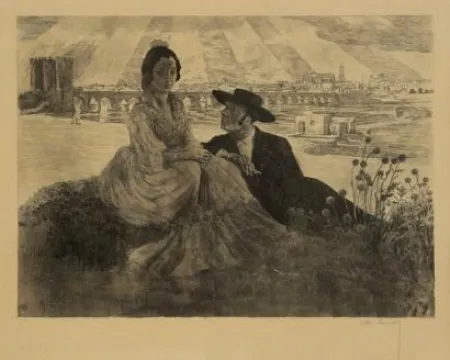 Lithografie Lunois - Les 