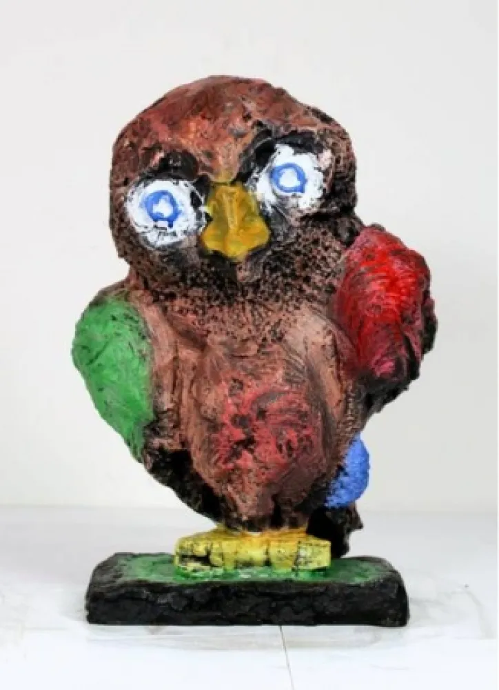 Geen Techniek Lüpertz - Eule der Athene