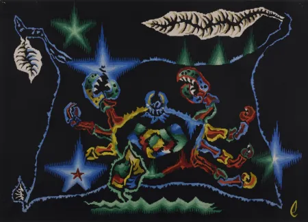 Lithografie Lurcat - Le Cancer, 1959