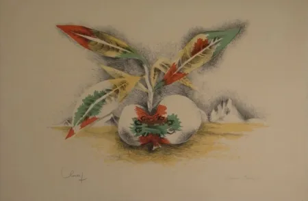 Lithografie Lurcat - Sang et Vie