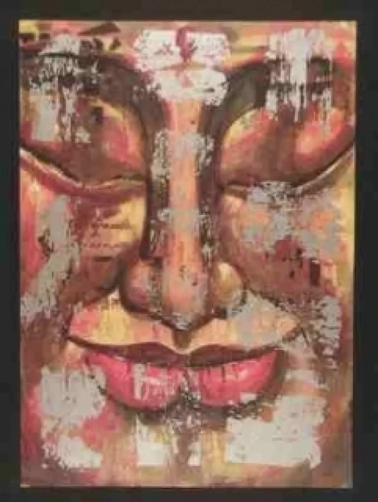 Lithografie Ma - Portrait