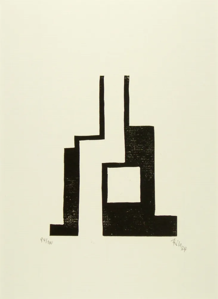 Houtsnede Maatsch - Ohne Titel (No Title)