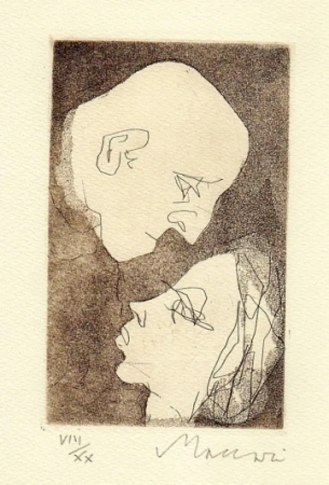 Geïllustreerd Boek Maccari - Gli addii