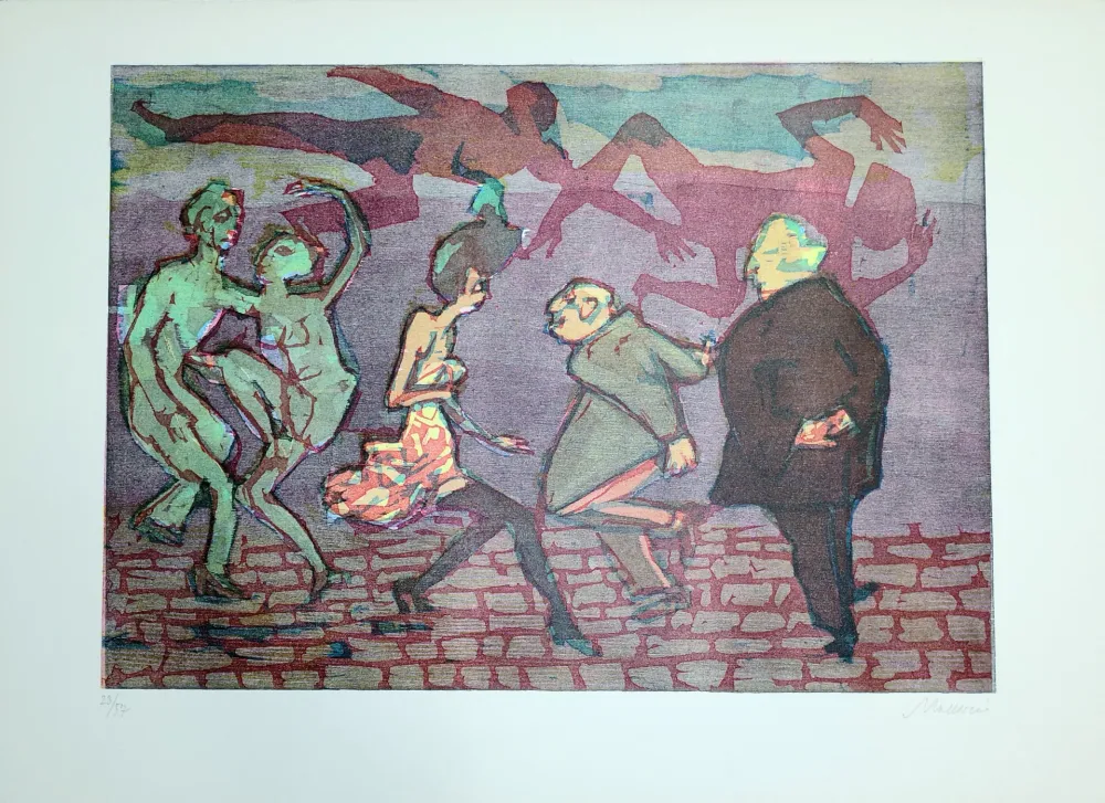 Linosnede Maccari - Il ballo