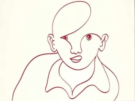 Lithografie Macías - Marrón 2