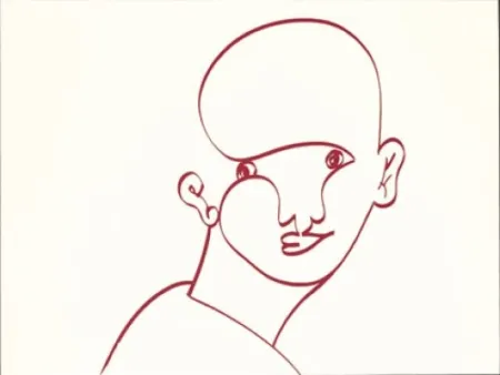 Lithografie Macías - Marrón 3