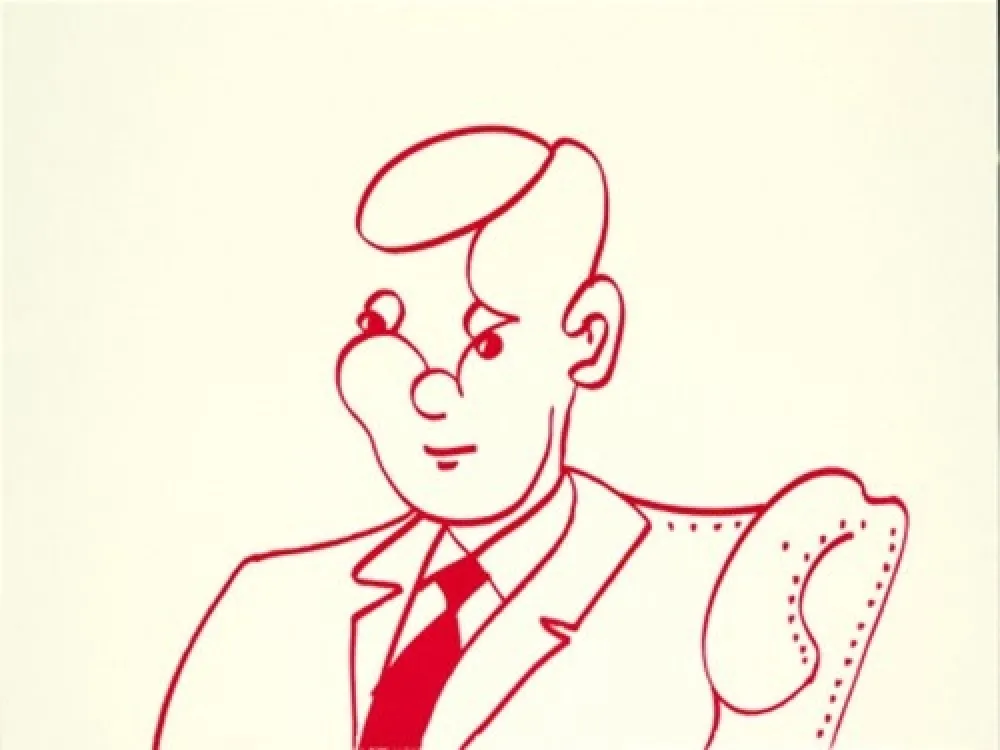 Lithografie Macías - Rojo 1