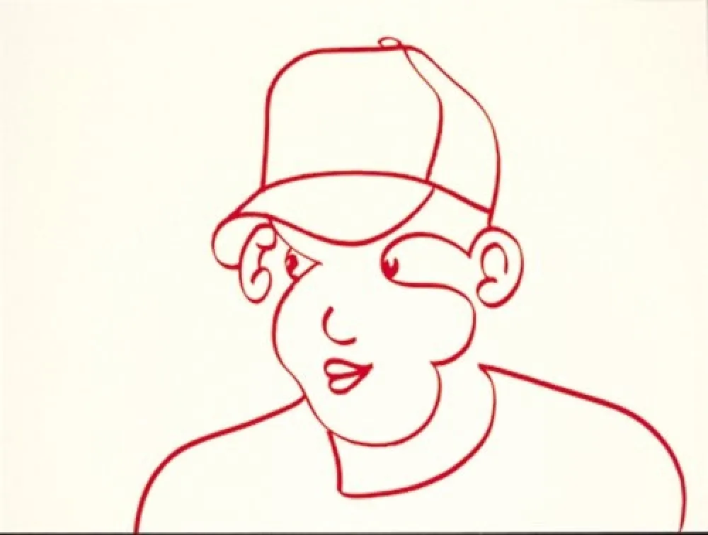 Lithografie Macías - Rojo 2