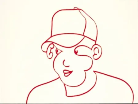 Lithografie Macías - Rojo 2