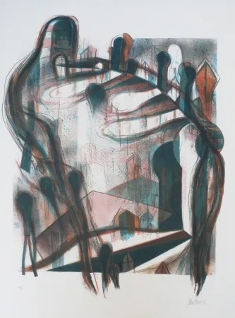 Lithografie Macotela - Nocturno y sombras