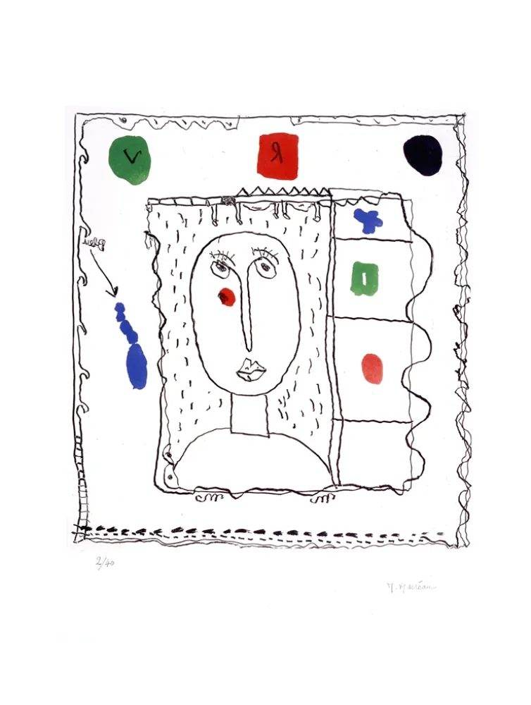 Ets En Aquatint Macréau - Sans titre