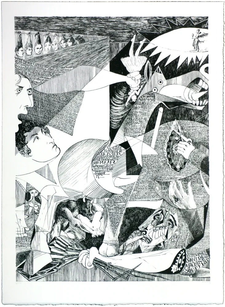 Lithografie Mad Meg - Gernicouille de Pine d'Assaut 2