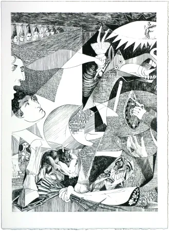 Lithografie Mad Meg - Gernicouille de Pine d'Assaut 2