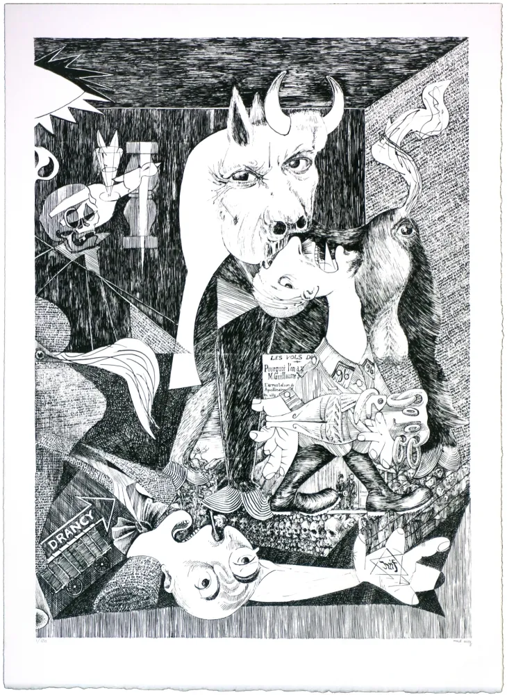 Lithografie Mad Meg - Gernicouille de Pine d'Assaut 3