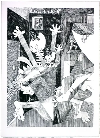 Lithografie Mad Meg - Gernicouille de Pine d'Assaut 3
