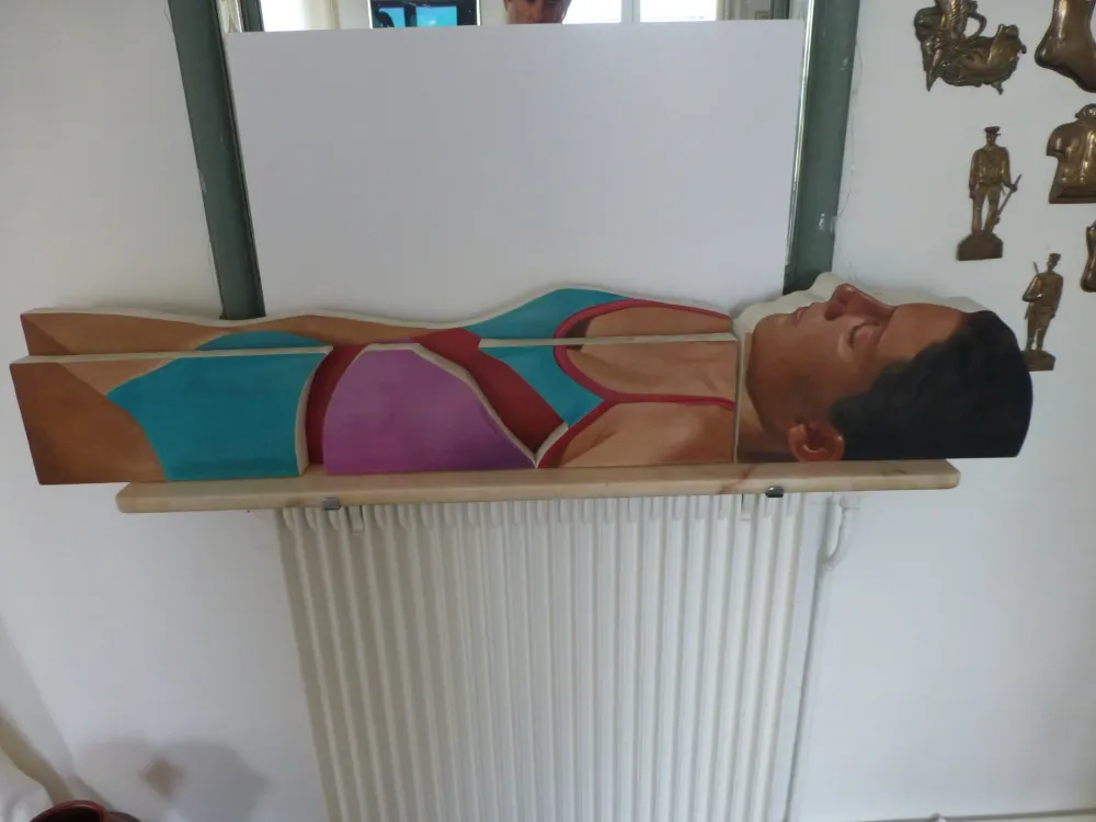 Geen Techniek Maddox - Femme allongée en maillot une pièce 