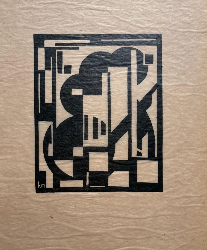 Linosnede Maes - Untitled (abstract composition)