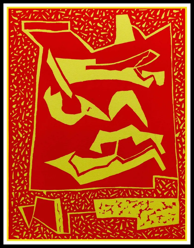 Houtsnede Magnelli - COMPOSITION