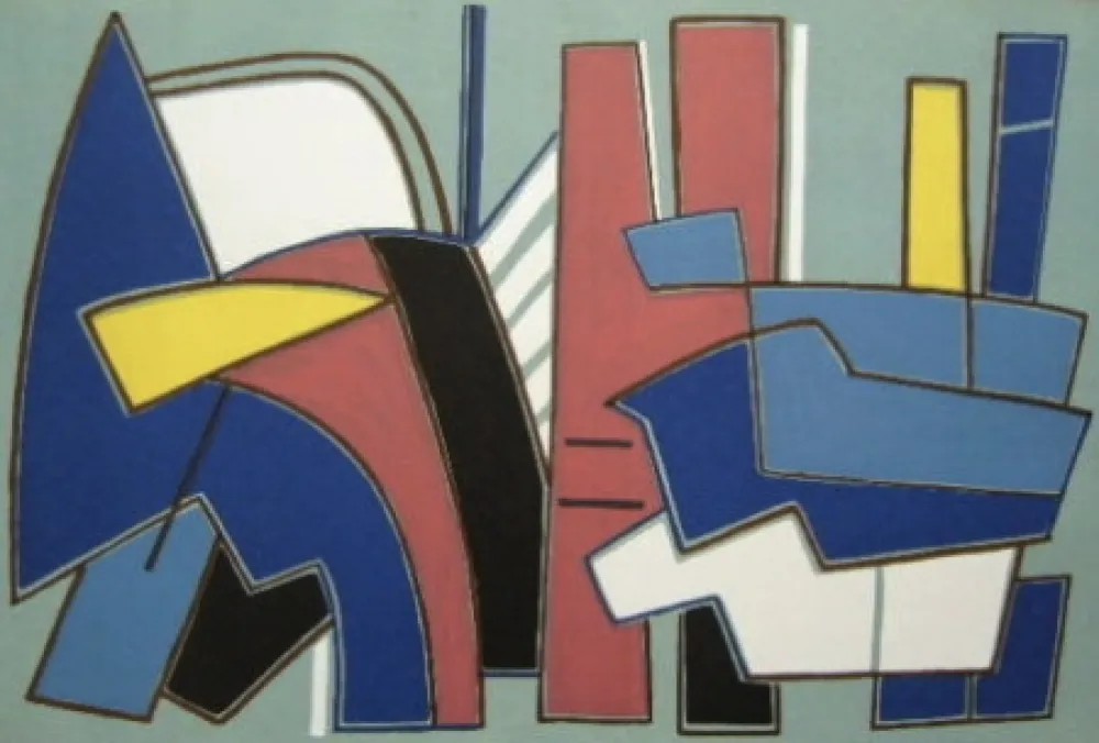 Lithografie Magnelli - Composition