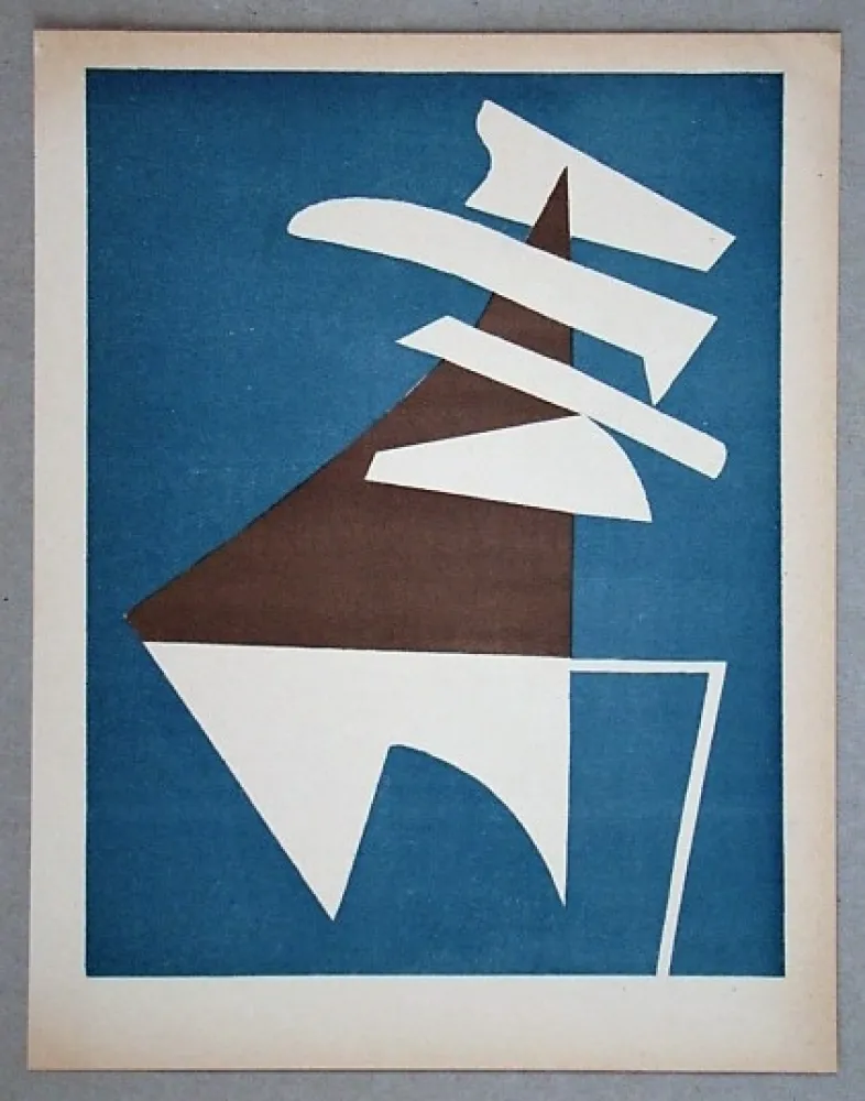 Lithografie Magnelli - Composition pour XXe Siècle