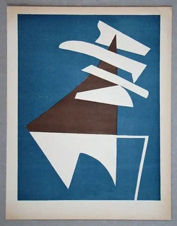 Lithografie Magnelli - Composition pour XXe Siècle