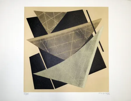 Lithografie Magnelli - Composizione 1