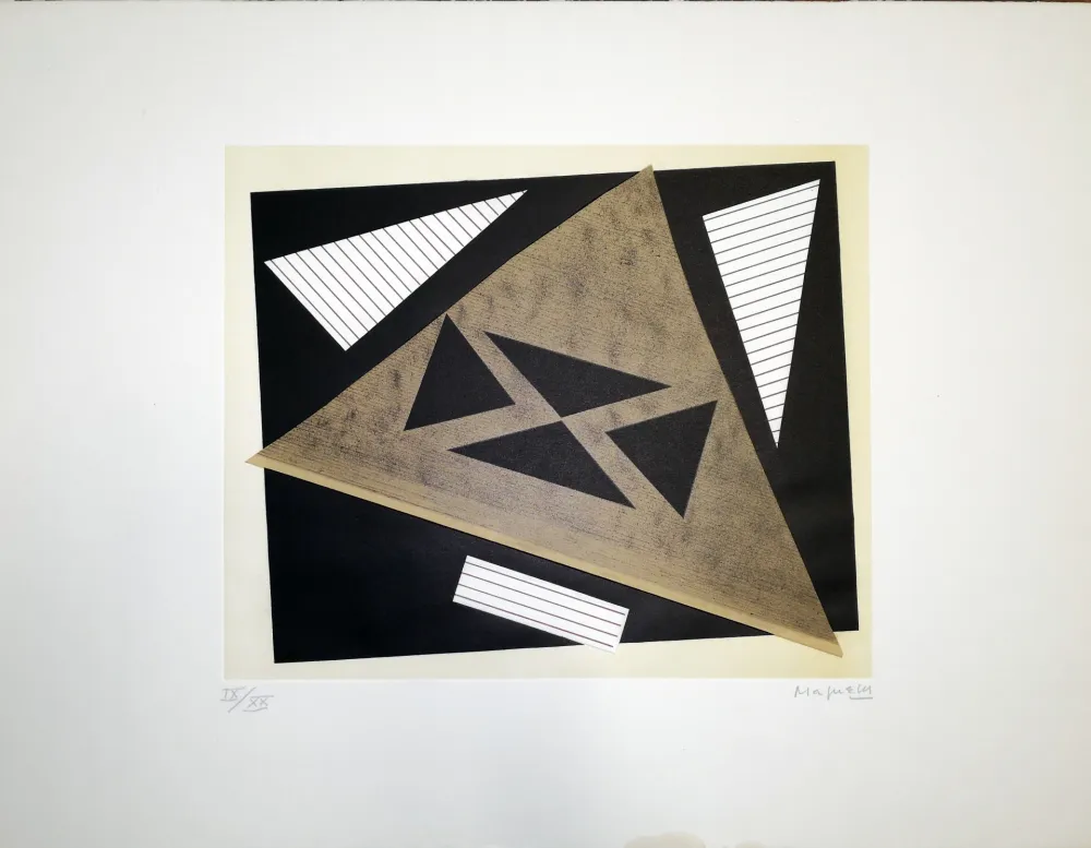 Lithografie Magnelli - Composizione 2