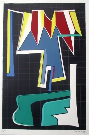 Lithografie Magnelli - L'Album de la Ferrage, pl VIII