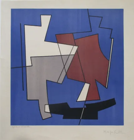 Lithografie Magnelli - Sans Titre