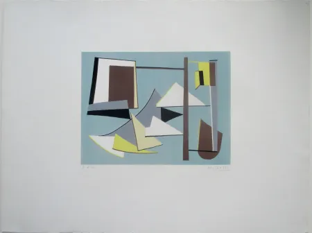 Lithografie Magnelli - Sans titre 