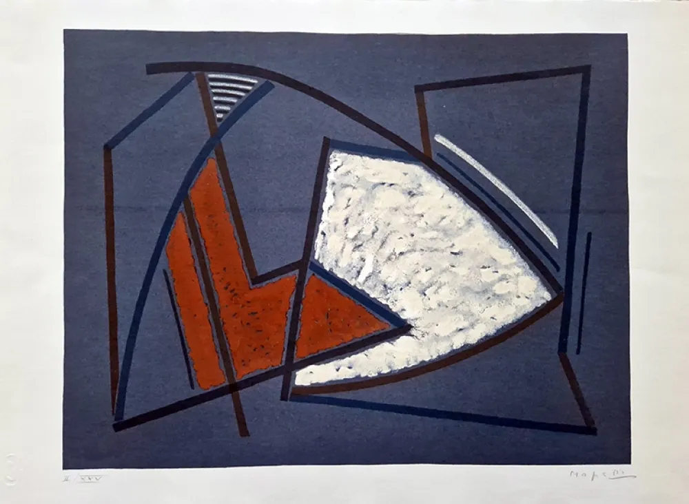 Lithografie Magnelli - Sans Titre