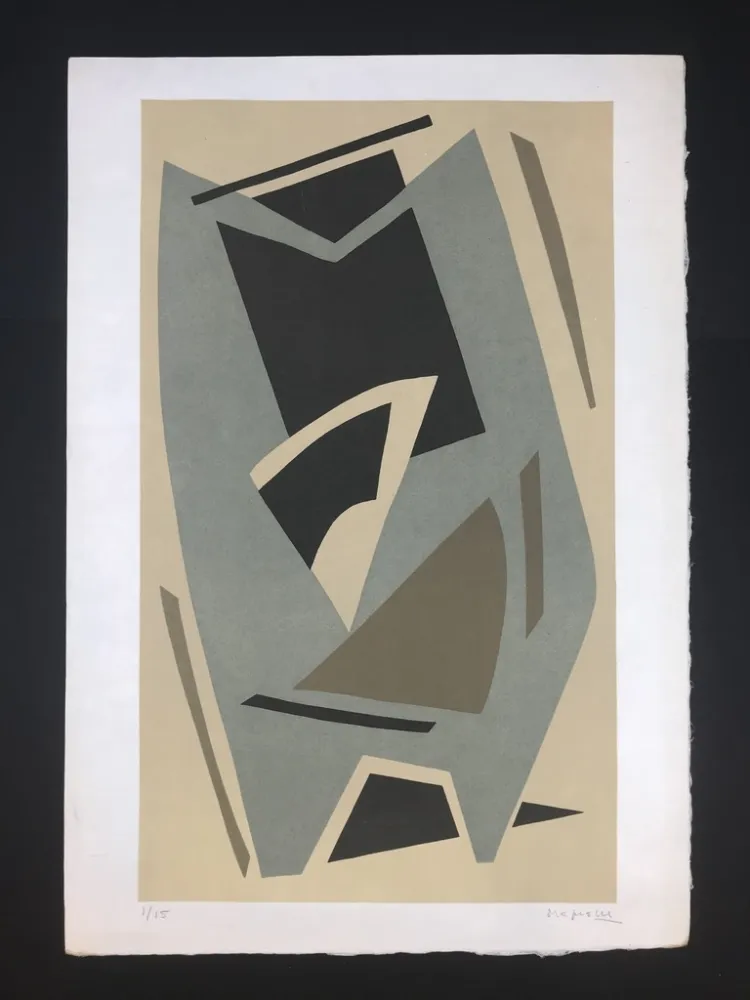 Lithografie Magnelli - Senza titolo 