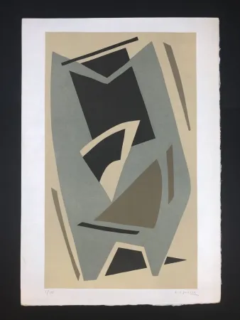 Lithografie Magnelli - Senza titolo 