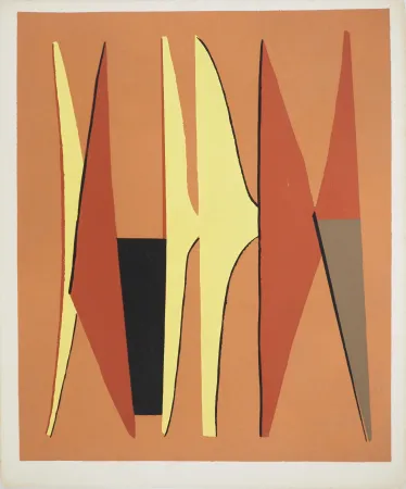 Lithografie Magnelli - Trois motifs abstraits