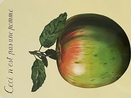 Lithografie Magritte - Ceci n'est pas une pomme