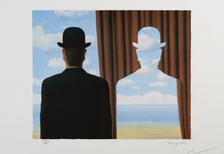 Lithografie Magritte - Decalcomanie
