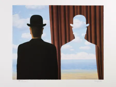 Lithografie Magritte - Décalcomanie (Decalcomania)