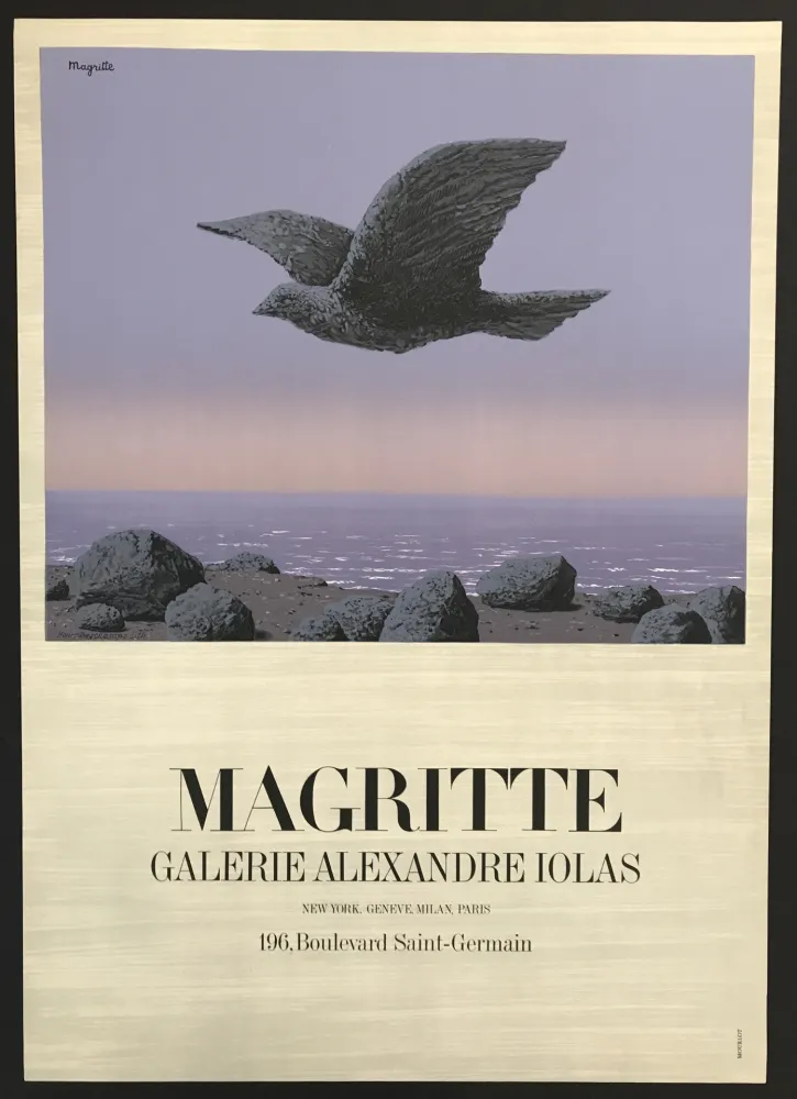 Lithografie Magritte - Galerie Alexandre Iolas