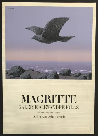 Lithografie Magritte - Galerie Alexandre Iolas