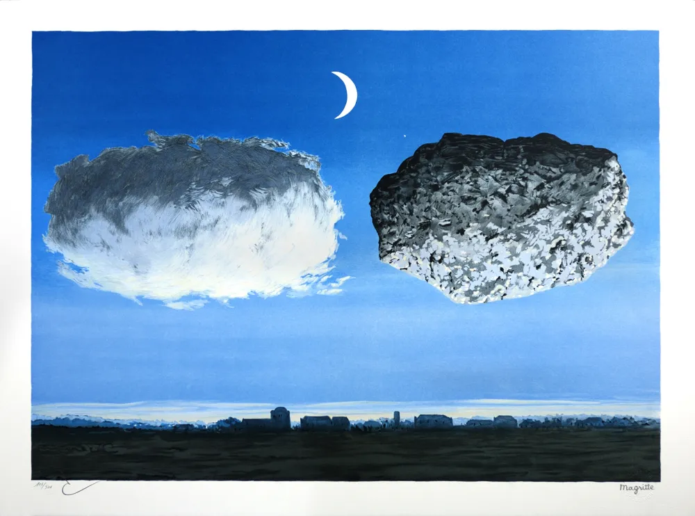 Lithografie Magritte - La Bataille de l'Argonne (The Battle of the Argonne)